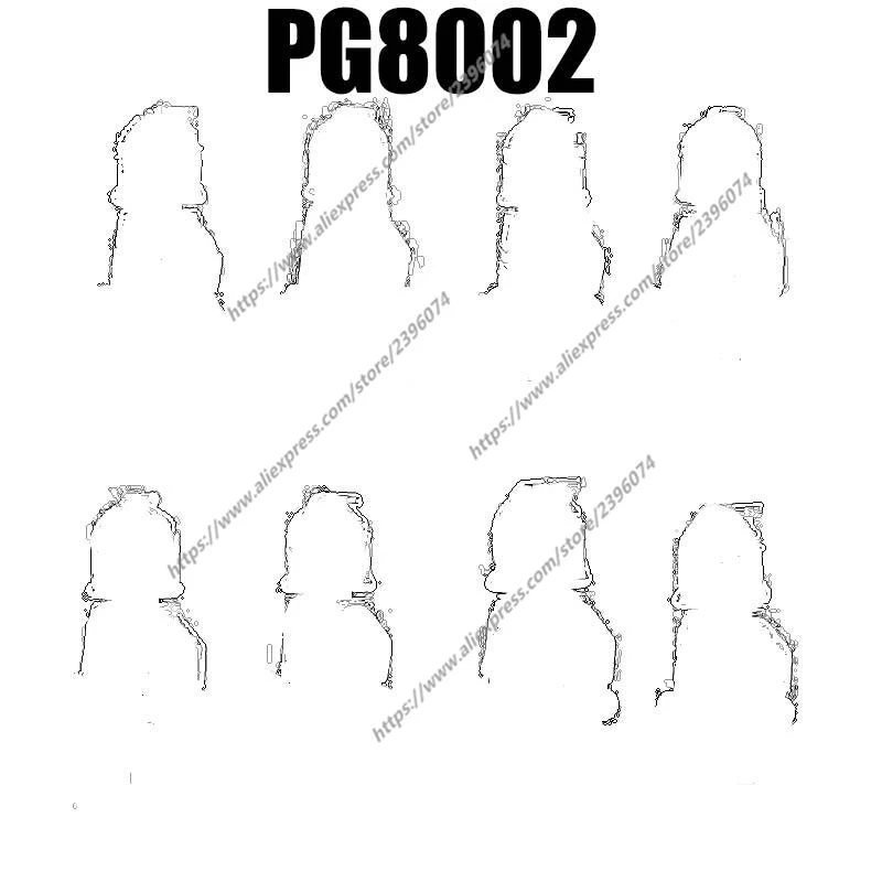 Pg8002 figuras de ação acessórios do filme blocos de construção tijolos brinquedos pg615 pg616 pg617 pg618 pg619 pg620 pg621 pg622