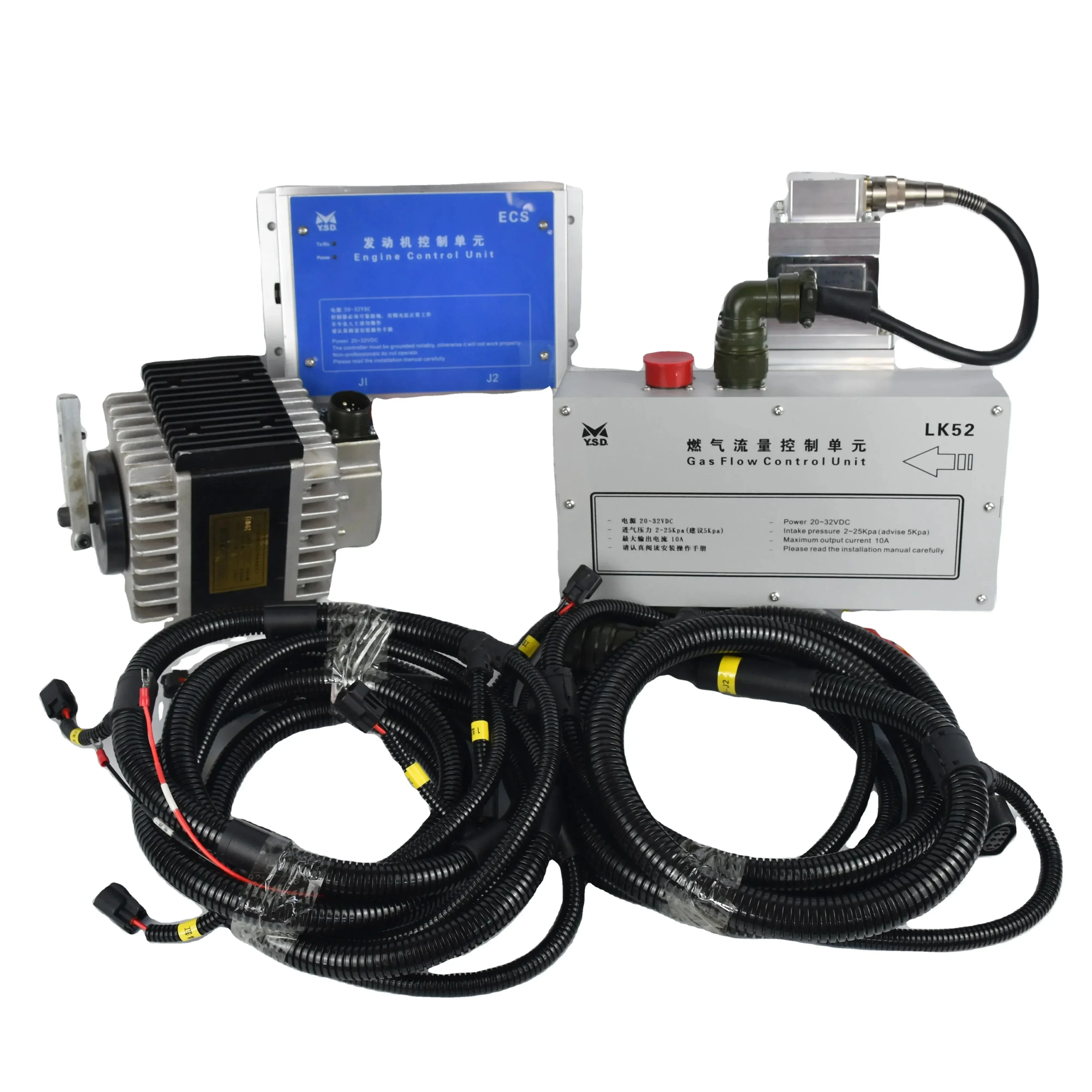 2025woodward tecjet 50 plus Gas flow control unit meter MOTORTECH  integrated throttle body valve  Gas engine generator