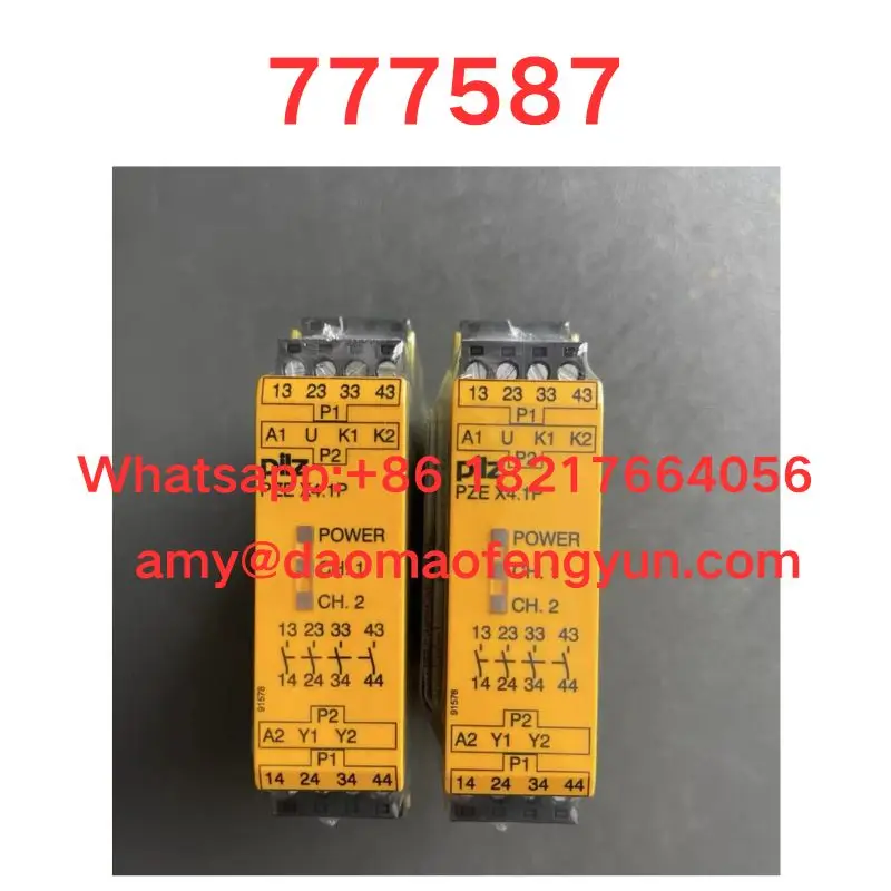 

Brand new 777587 safety relay fast shipping