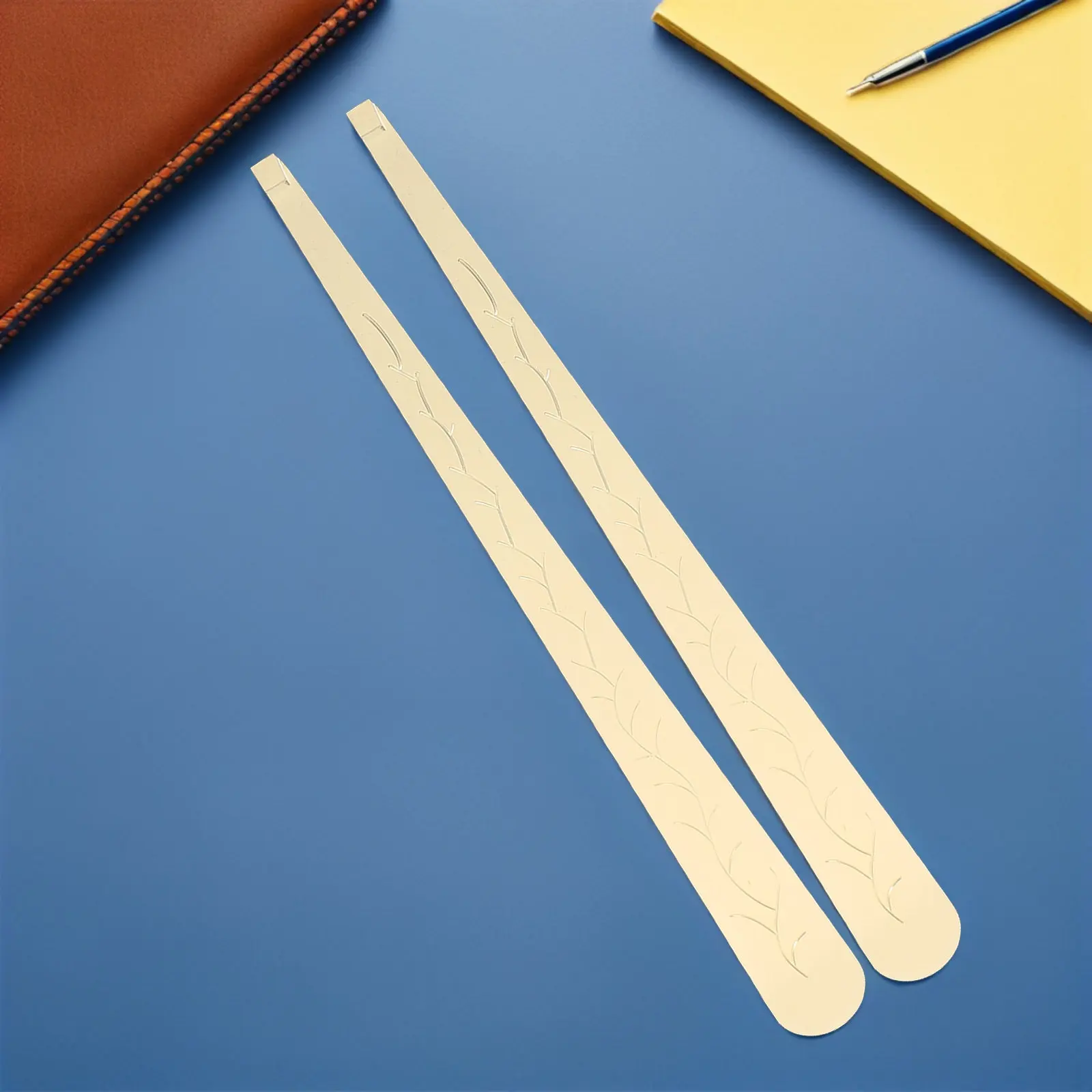 2Pcs Stainless Steel Wick Hook Tool Gold Wick Dipper Extinguisher Snuffer Long Handle Flame Control Care Accessory