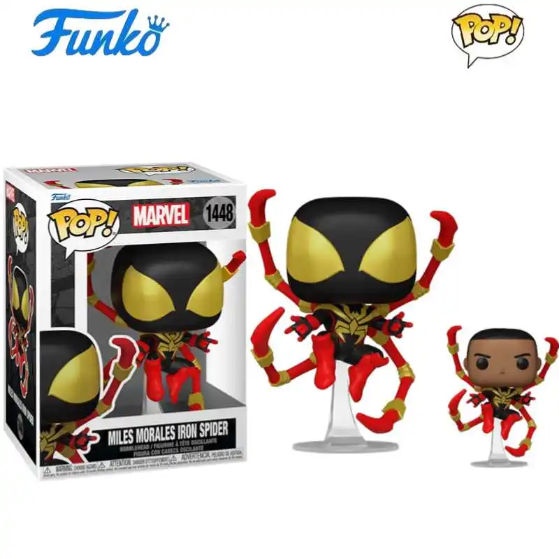 Funko POP Original Spider-Man Marvel Fear Itself Suit Iron Spider Chasm Kaine Action Figure Toys for Boys Girls Gift Collectible - Image 3