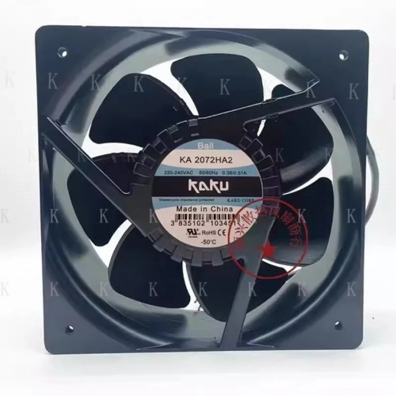 C    FOR  KAKU KA2072HA2 220-240VAC 0.38/0.51A Axial Cooling Fan
