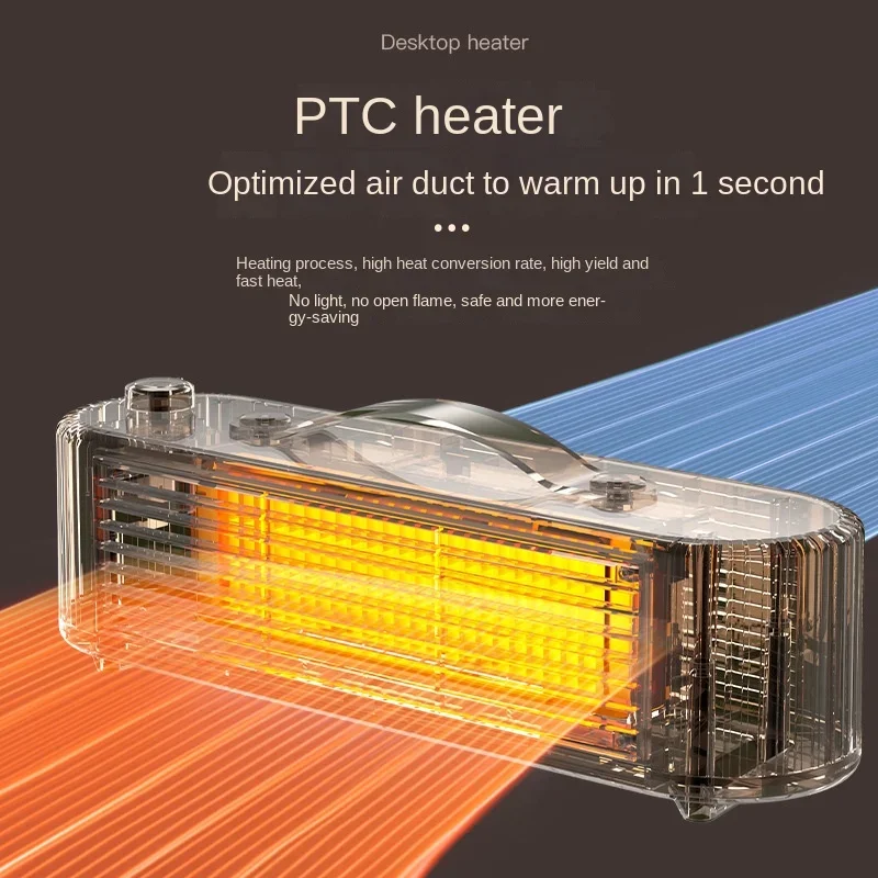 Electric Heater Quartz Red Light Small Sun Baseboard Baking Stove Mini Small Home Desktop Heater Heater High Quality Hot Sale