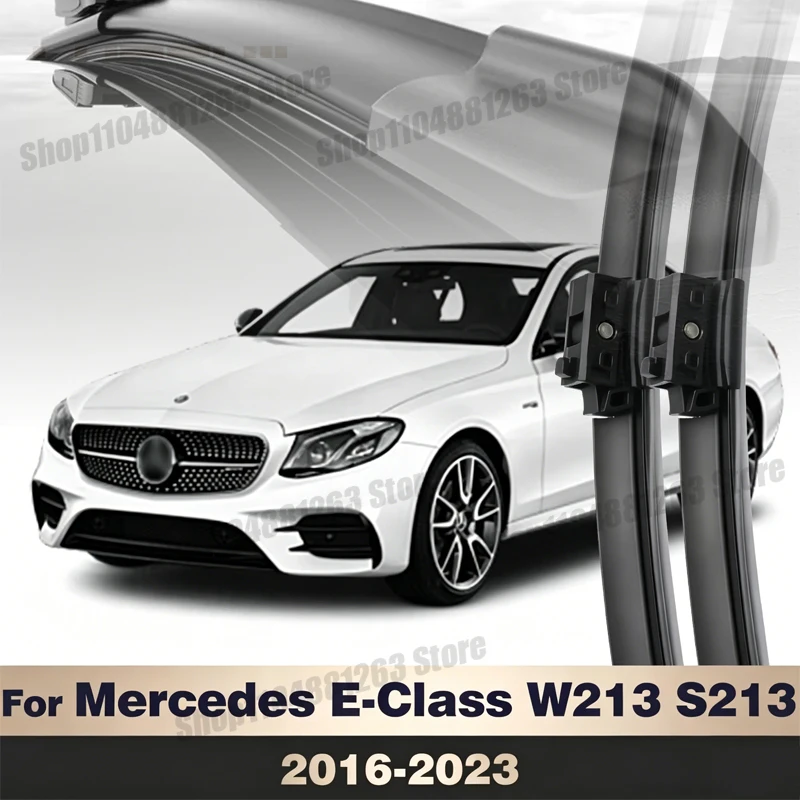 

Wiper Front Wiper Blades For Mercedes Benz E-Class W213 S213 2016-2023 2017 2018 2019 Windshield Windscreen Front Window 24"+22"