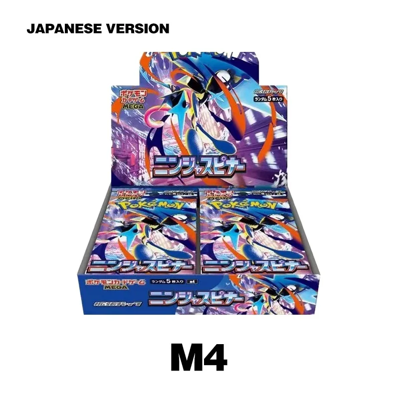 Pokémon Originele Kaart PTCG M5 Eye of The Abyss Japanse Versie M3 M4 M2 M1 Nieuwe Aanvullende Pack Groothandel Op Voorraad Speelgoed Cadeau