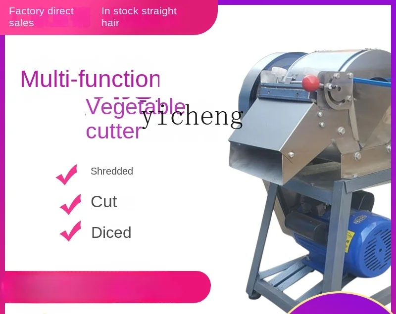 ZK Multifunctional Potato Sweet Potato Radish Shredding and Strip Cutting Machine Ginger Hawthorn Slicer Automatic Special