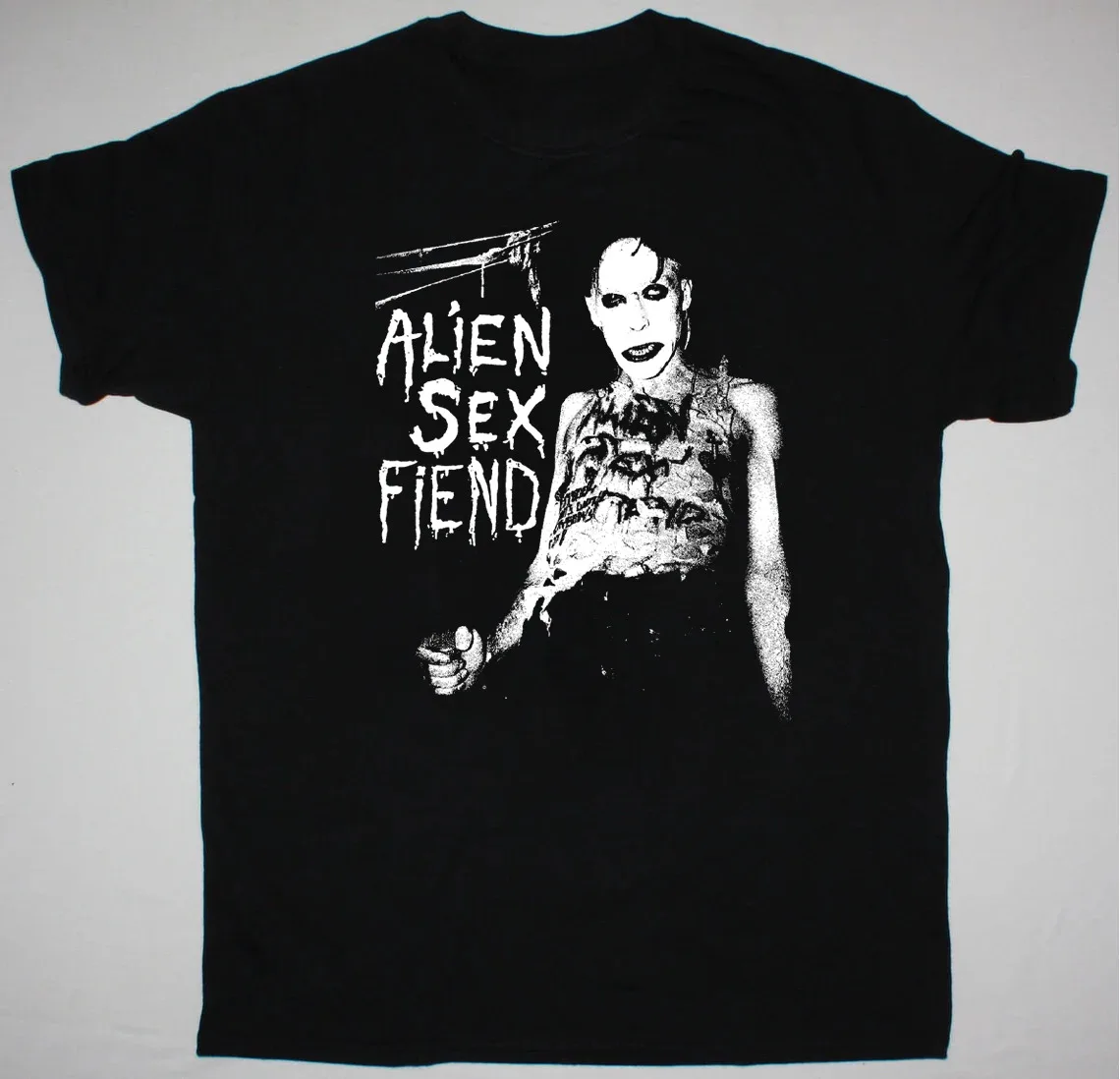 Alien Sex Fiend Black T-Shirt Cotton Unisex For Men Women