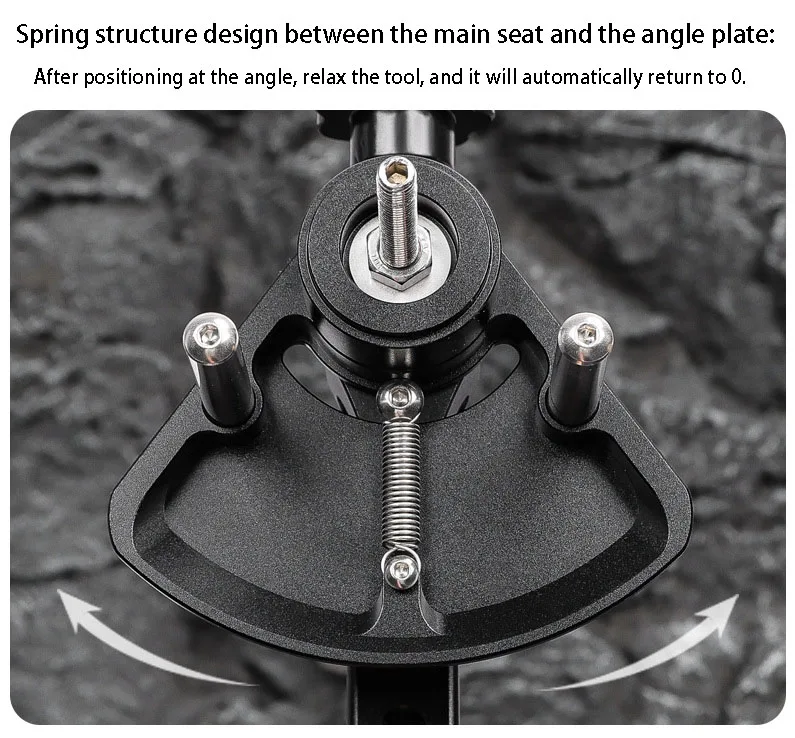LEBYCLE Fahrradfahrer, verstellbares Werkzeug, Hand wird symmetrische horizontale Einstellung, hochfestes Material aus Aluminiumlegierung – Detail 5