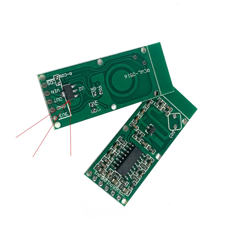 Módulo de interruptor de Sensor de Radar de microondas RCWL-0516, módulo de Sensor humano, Detector de Sensor inteligente, nuevo, 2022