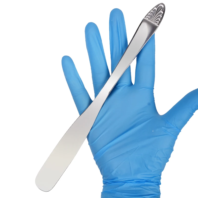 10pcs Dental Spatula Alginate Mixing Knife Plaster Impression Material Stainless Steel Knife Dentistry Laboratory Gypsum Spatula
