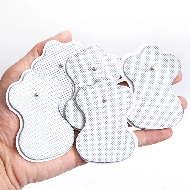 10pcs 3.5mm Snap Electrode Pads Non-woven Self Adhesive Sticker for Tens Therapy EMS Unit Electrical Muscle Stimulator