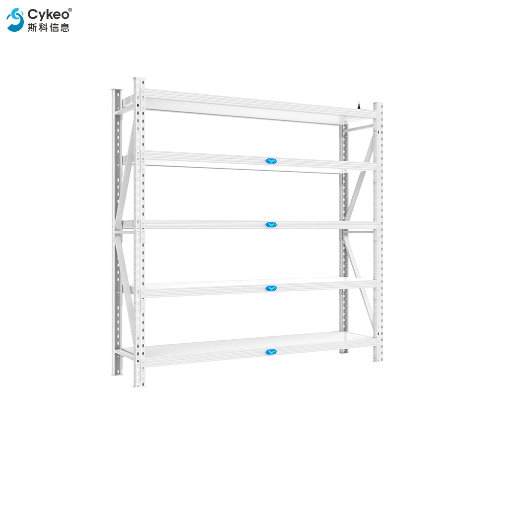 RFID Smart Shelf Metal Industrial Storage Rack For Automated Warehouse Inventory Management System Tool Organizer
