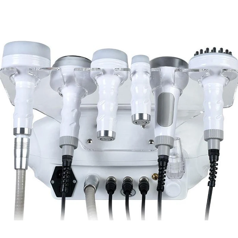 Portable 6 in 1 80k ultrasonic sliming machine  Vaccum cavitation body shaper weight loss anti-cellulite spa equipment