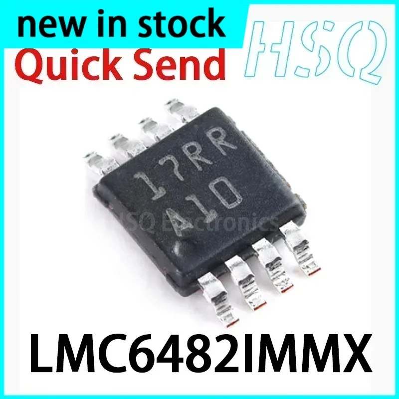 1PCS LMC6482IMM LMC6482IMMX Screen Printed A10 Operational Amplifier MSOP8 New