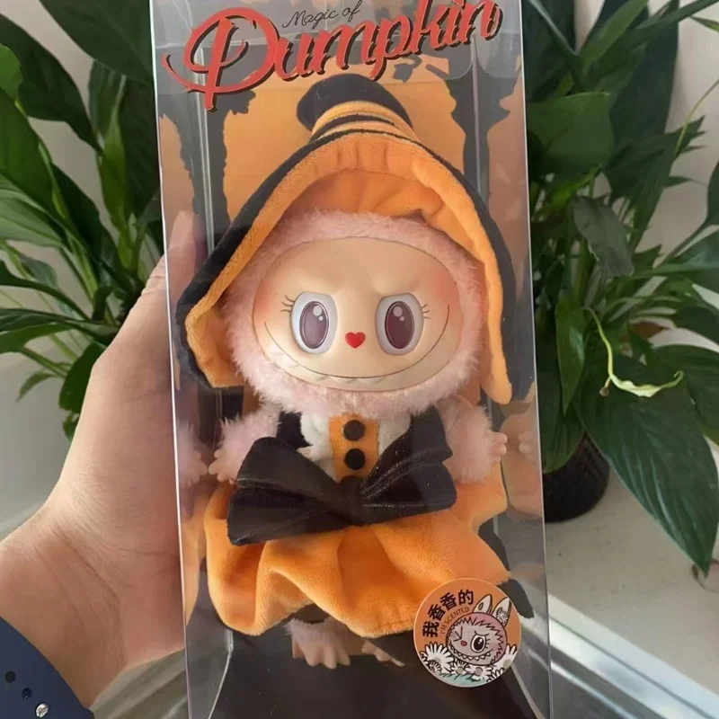 Genuine Mokoko Magic Of Pumpkin Happy Halloween Party Series Vinyl Doll Bag Pendent Mokoko Keychain Kawaii Toys Birthday Gift