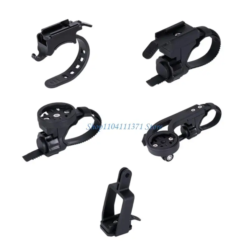 P9FC Light weight Bike Computer Mount Strong Nylons Bicycles Speedometers Mount for Cameras and Accessories