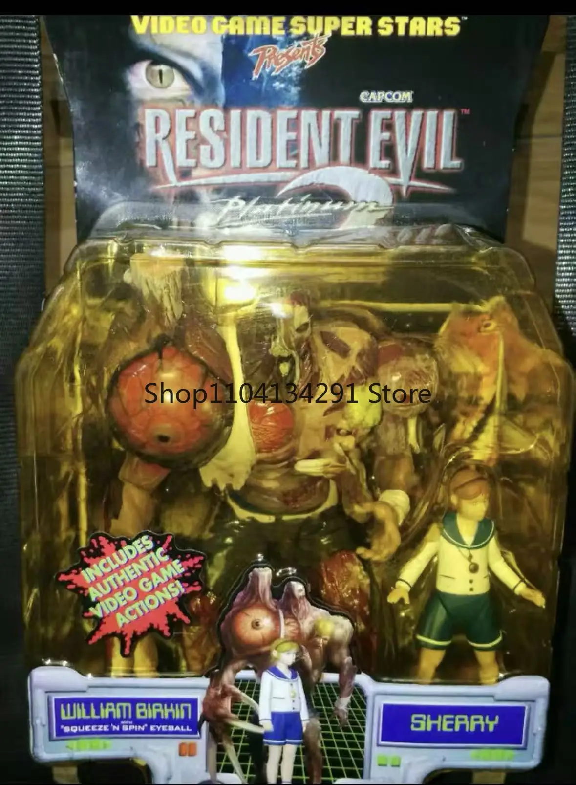 Original Toybiz Resident Evil Leon Claire Tyrant Chris Hank