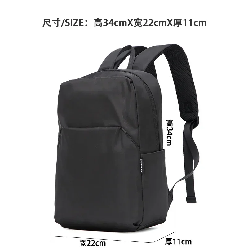 Mini Canvas Men\'s Backpack Fashion Black Rucksack School Bag for Man Small Japanese Male Bagpack Travel Waterproof Backpacks  가방