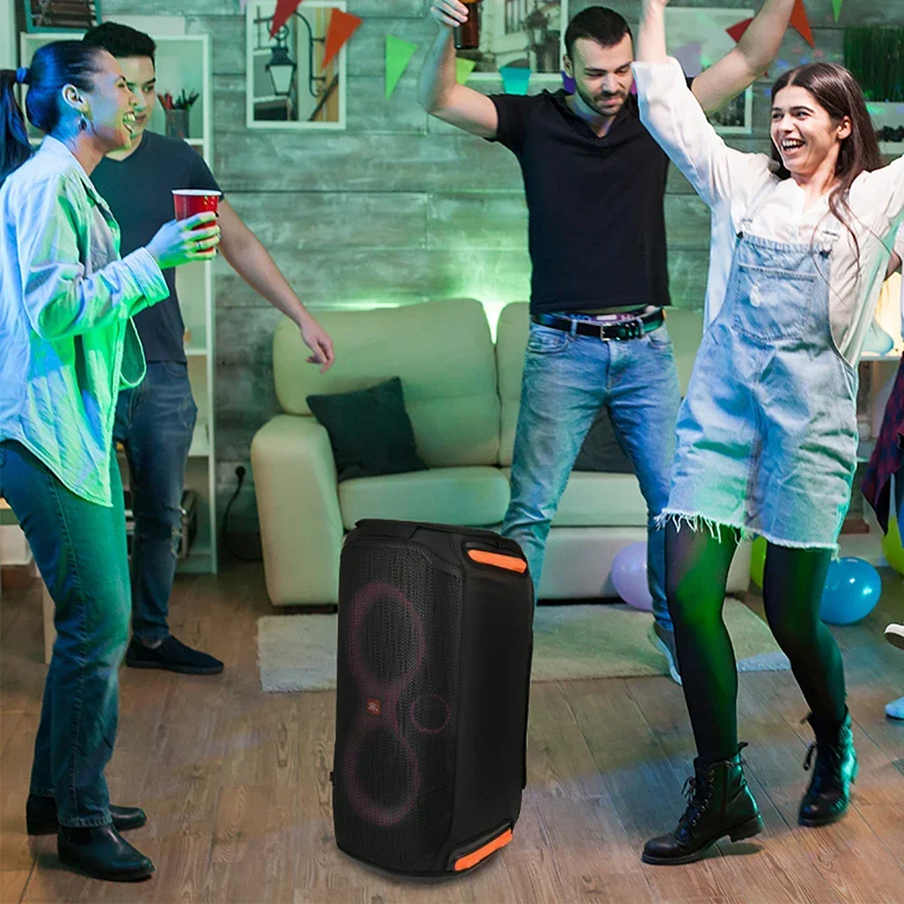 غطاء غبار مكبر الصوت لا إزالة حافظة واقية مقاومة للخدش الغبار حماية ل JBL Partybox 110 مكبر صوت BT المحمول #6