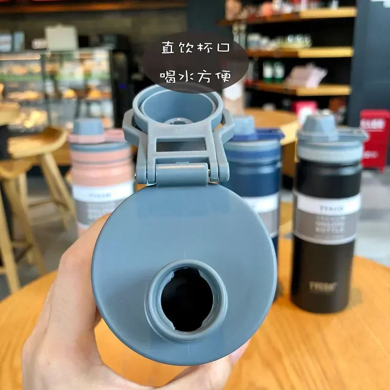 750ML Tyeso Thermos Bottle Stainless Steel Vacuum Flask Insulated Water Bottle Travel Cup For children Coffee Mug Termica image 6