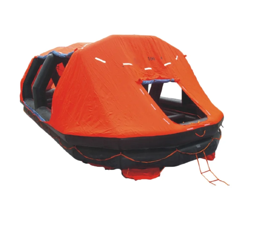 6 Person Self-righting Inflatable Life Raft, SOLAS Certified, International Voyages, Safety Rescue Boat