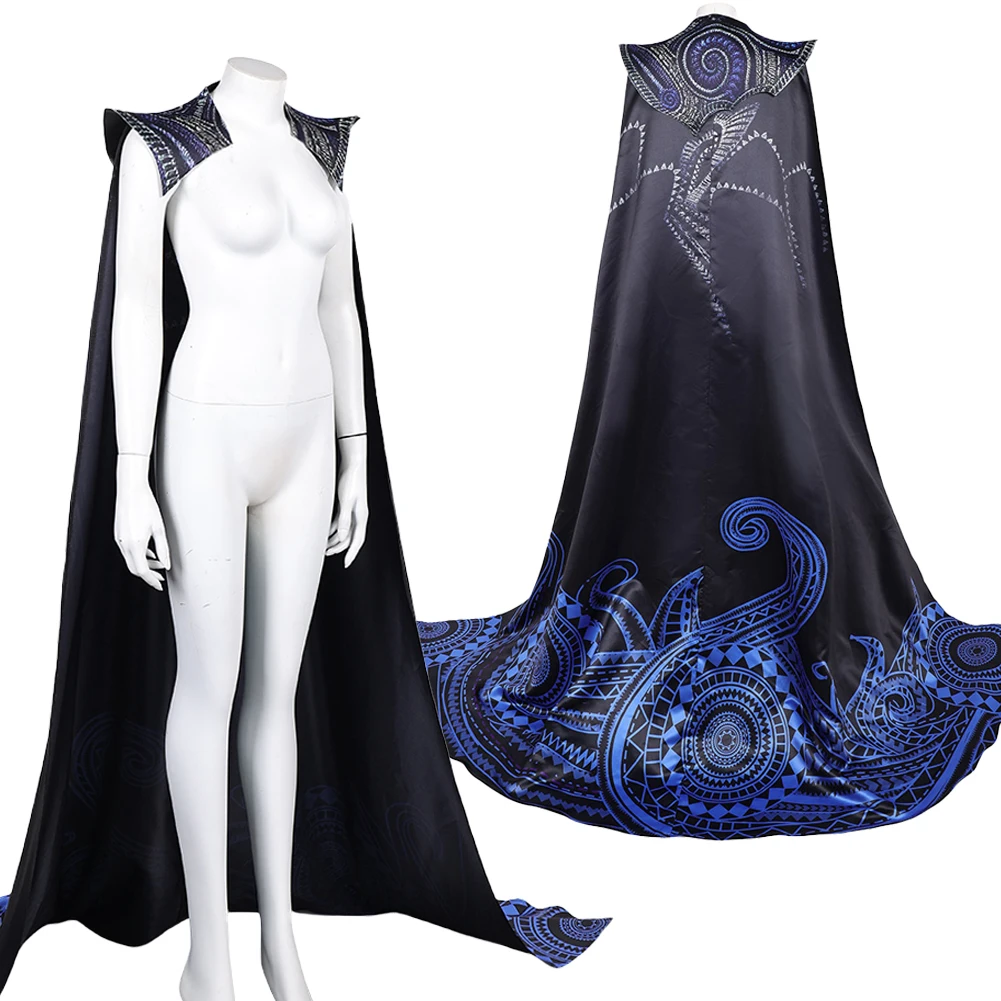 

Fantasia Wicked 2 Elphaba Cosplay Witch Cloak Cape 2025 Movie Disfraz Costume Adult Women Fantasy Halloween Carnival Party Cloth