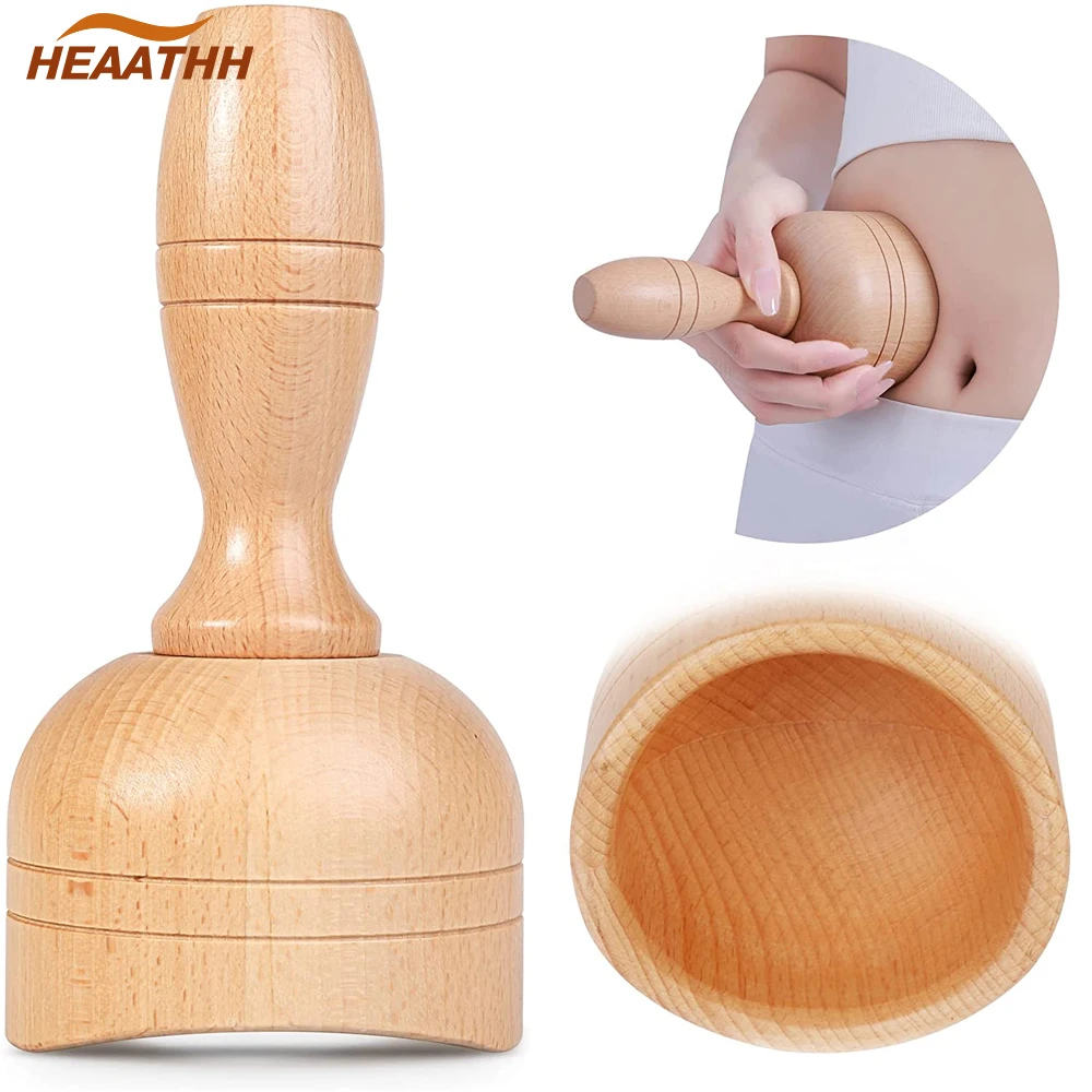 

Natural Wood Swedish Cup Wooden Therapy Massage Cup Lymphatic Drainage Massager Body Sculpting,Anti-Cellulite,Muscle Pain Relief