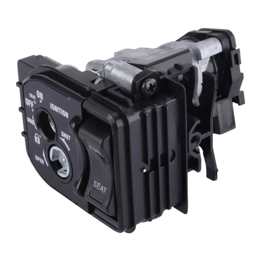 مفتاح برميل الإشعال قفل مع 2 مفاتيح عدة سبائك الألومنيوم الأسود صالح لهوندا PCX 125 WW125EX2 2015 2016 2017