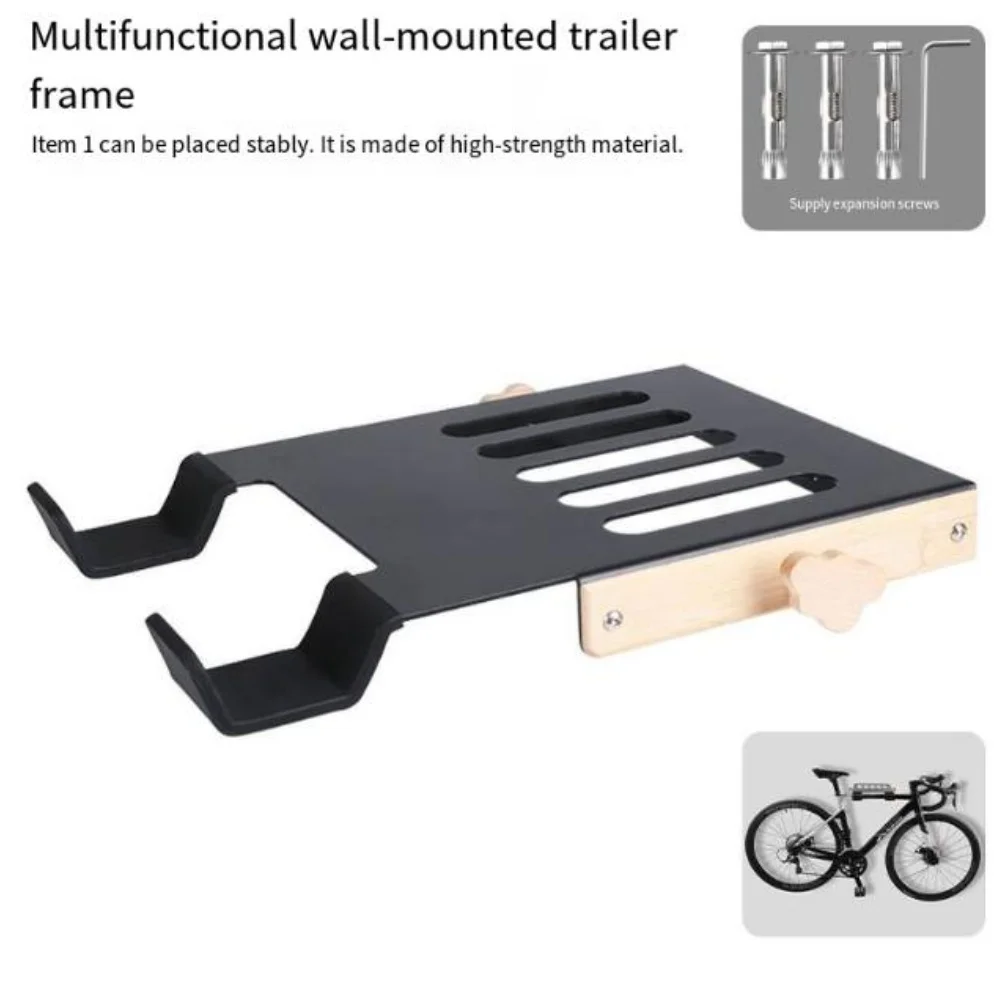 

Carbon Steel Wall Mount Bike Rack Suspension Frame For Mountain Road Bicycle Storage Heavy Duty Bicycle Accessories