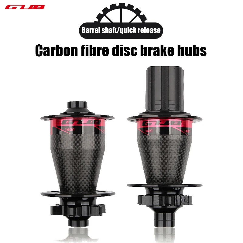 

GUB MTB Bike Front Rear Disk Brake Hub 32 Holes Quick Release 13 Speed Hub 4 Sealed Bearing 32 Holes 9-13 Speed 72 Ring Bike Hub