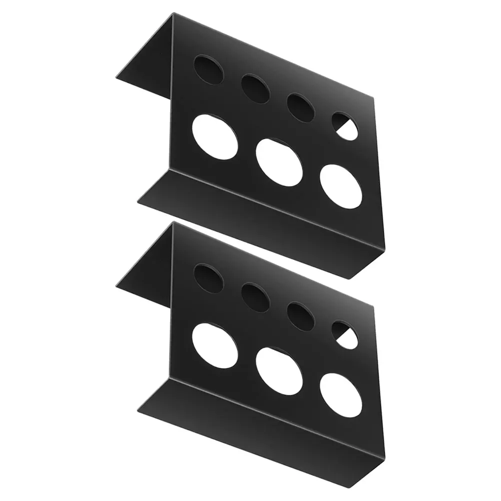 

2 шт., держатель для чернил для татуировки, прямоугольная стойка для пигментов, металлическая подставка с 7 отверстиями, органайзер для принадлежностей для татуировок, рабочее пространство