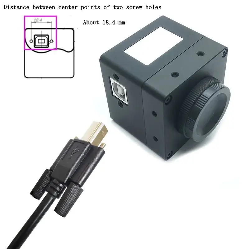 USB 2.0 Version Printing Cable With Screw Hole For Fixing USB Printer A Male To B Male Extension Cable Panel Cable 1.5M 3M 5M