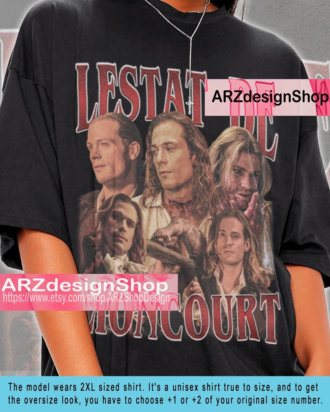 Limited Lestat de Lioncourt Shirt Gift Graphic Tee Horror movie T-Shirt Vintage Sam Reid tshirt Unisex Sam Reid Youth Shirt AWAR