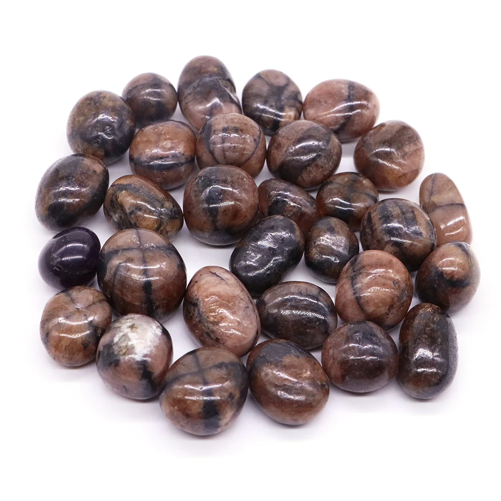 천연 Chiastolite 석영 크리스탈, 불규칙한 떨어졌다 돌 떨어졌다 대량 광물 표본 보석 홈 수족관 보석 장식