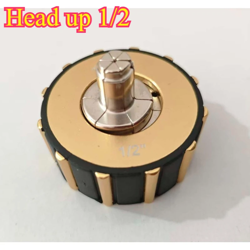 13800 Copper Tube Expander Tool Kit Swage Heads For Sizes 1/4 To 1-1/8 Inch HVAC Refrigeration Pipe Maintenance Equipment