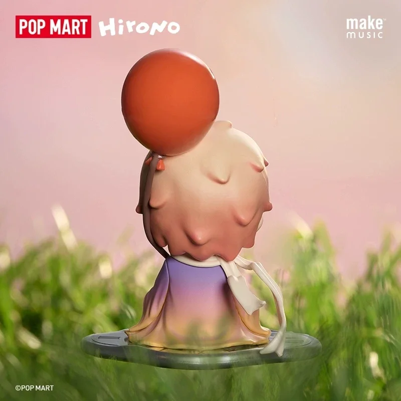 POP MART Hirono x Stefanie Sun figura de Anime caja ciega genuina caja misteriosa adornos Kawaii figuritas decoración del hogar modelo de escritorio