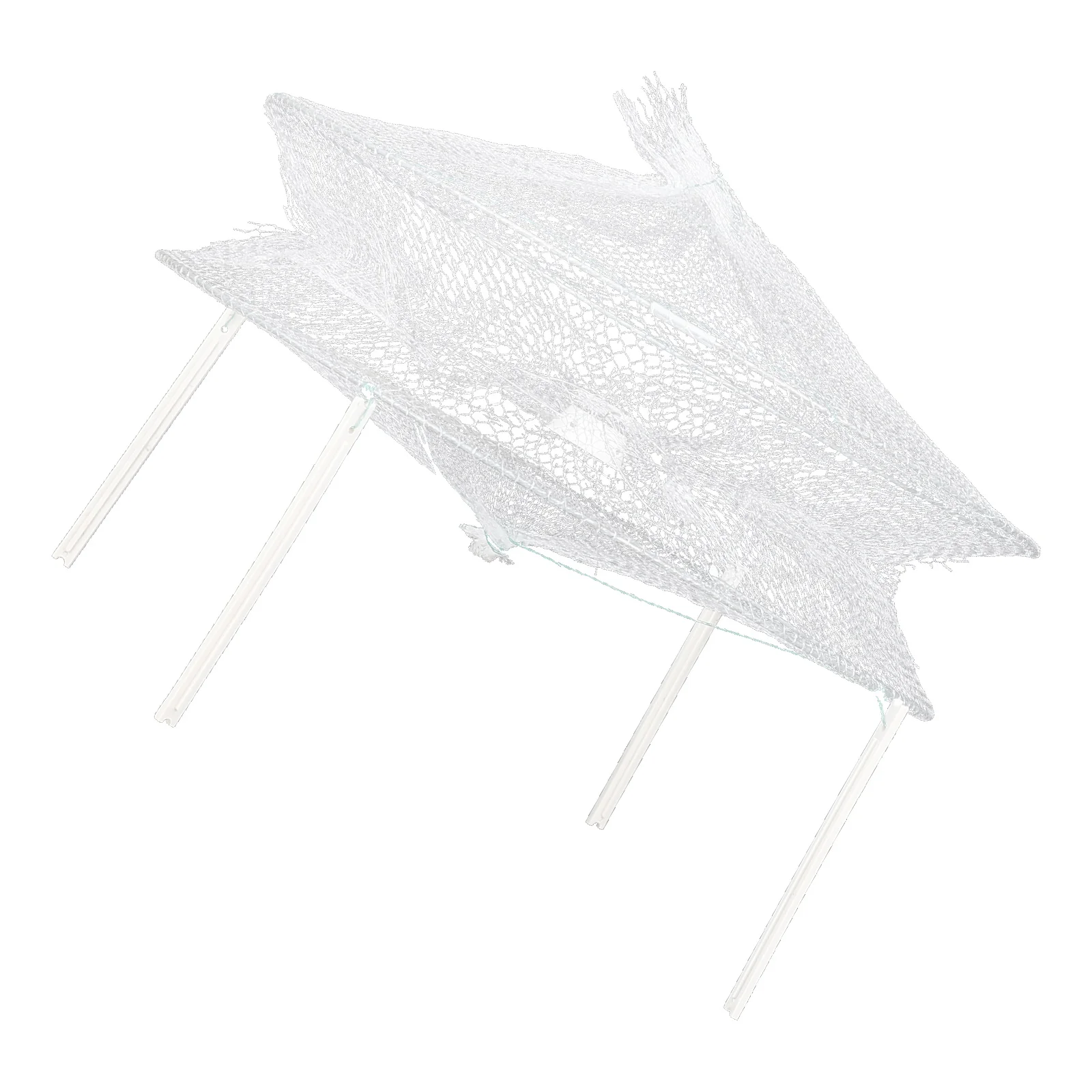

Shrimp Cage Fish Trap Durable Nylon Stainless Steel Mesh Outdoor Fishing Net Crab Lobster Shrimp Trap Minnow Round Lobster Net