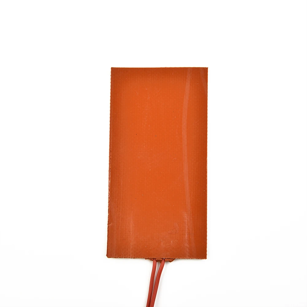 12v 15w almofada aquecedora de silicone verwarming constante painel de temperatura para impressora 3d aquecida tapete de aquecimento do tanque combustível do carro