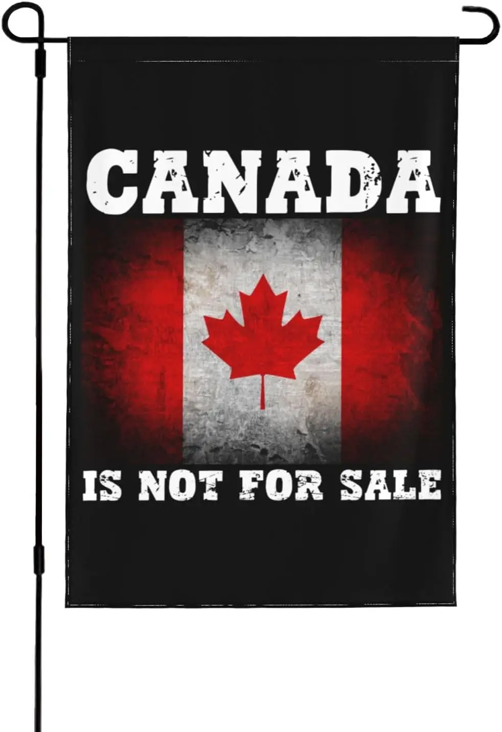 Canada is Not for Sale Garden Flags 12 x 18 Inches Double Sided Canadian Yard Flags for Indoor and Outdoor Decorations VVL Y EEZ