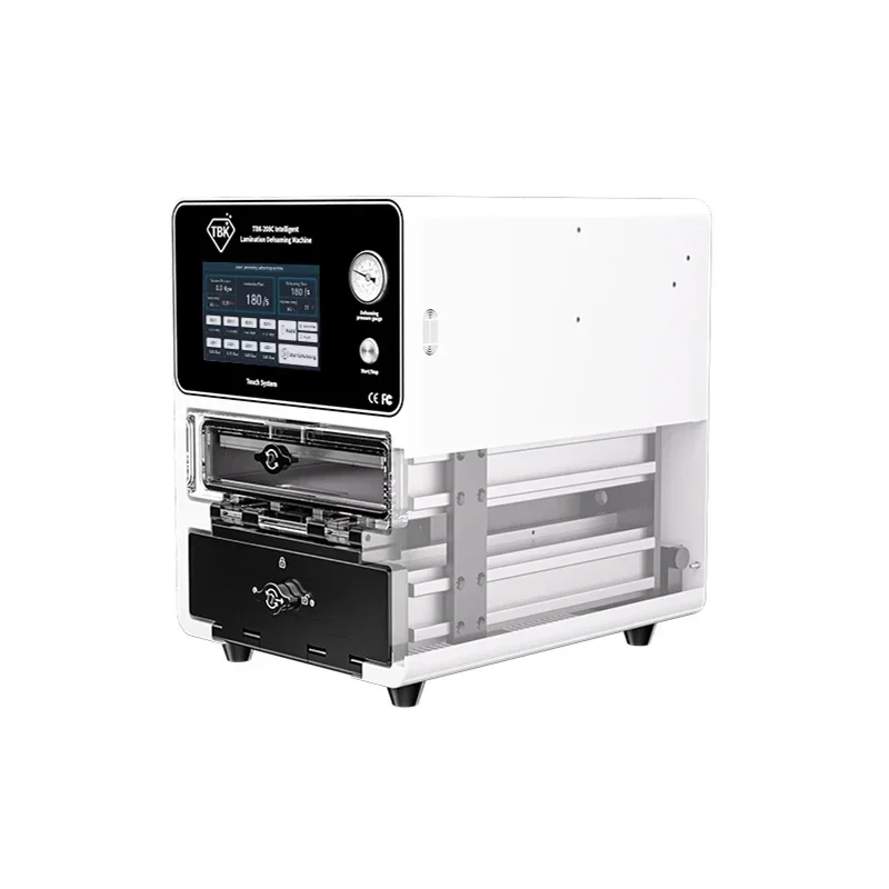 Bild 5: LY TBK 208C 15-Zoll-Touchscreen-Bedienfeld, Laminier- und Entschäumungsmaschine für Samsung IPhone, alles in einem gebogenen Bildschirm
