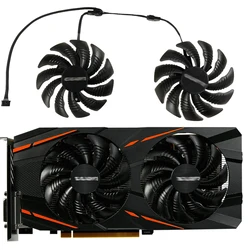2Pcs/Set PLD09210S12HH,87MM,For Gigabyte RX 470 480 570 580 Fan,For Gigabyte RX480 RX580 RX570 GAMING,Graphics Card Cooling