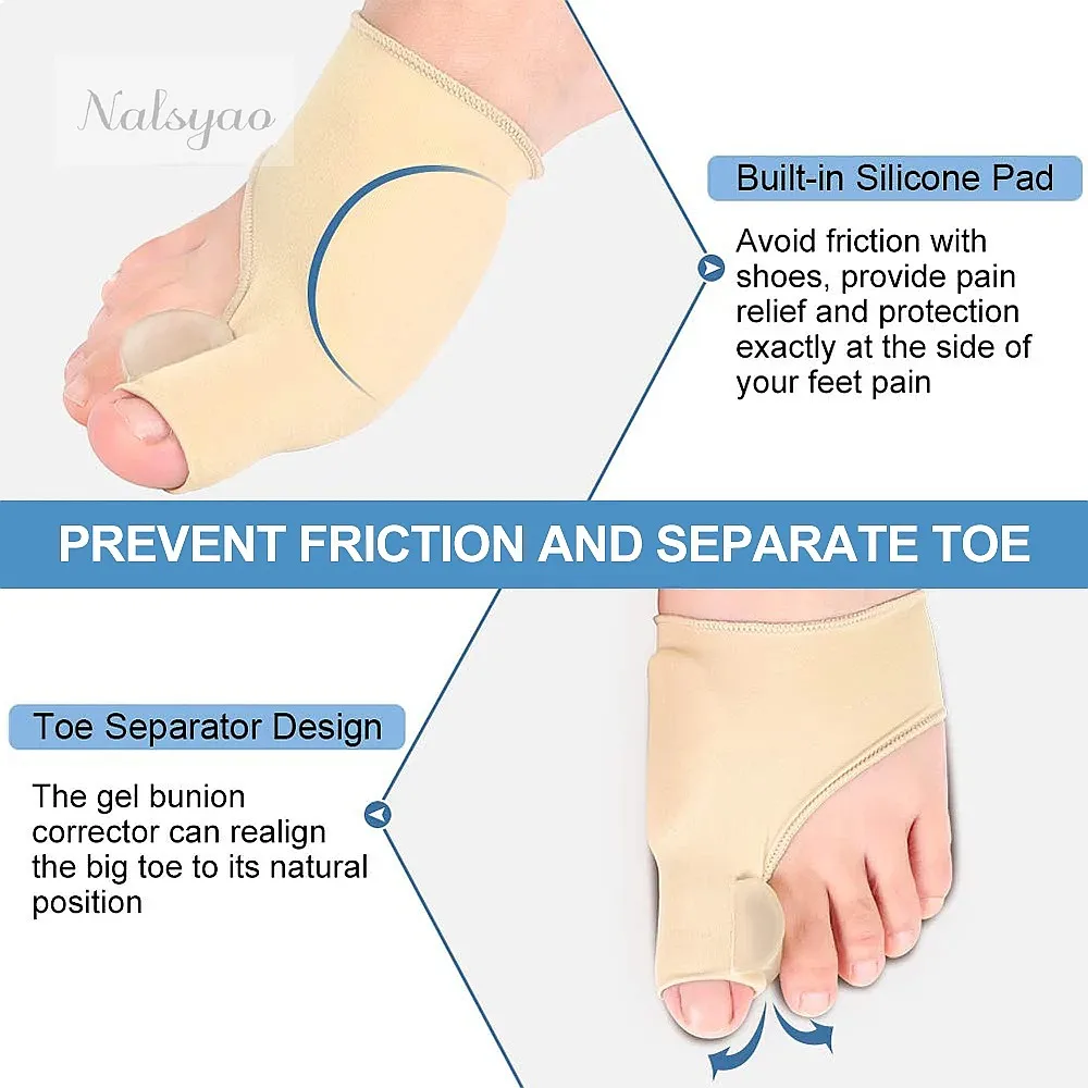 Bunion Corrector for Women Toe Separator Halux Valgus Corrector Foot Finger Separators Pain Relief Straightener