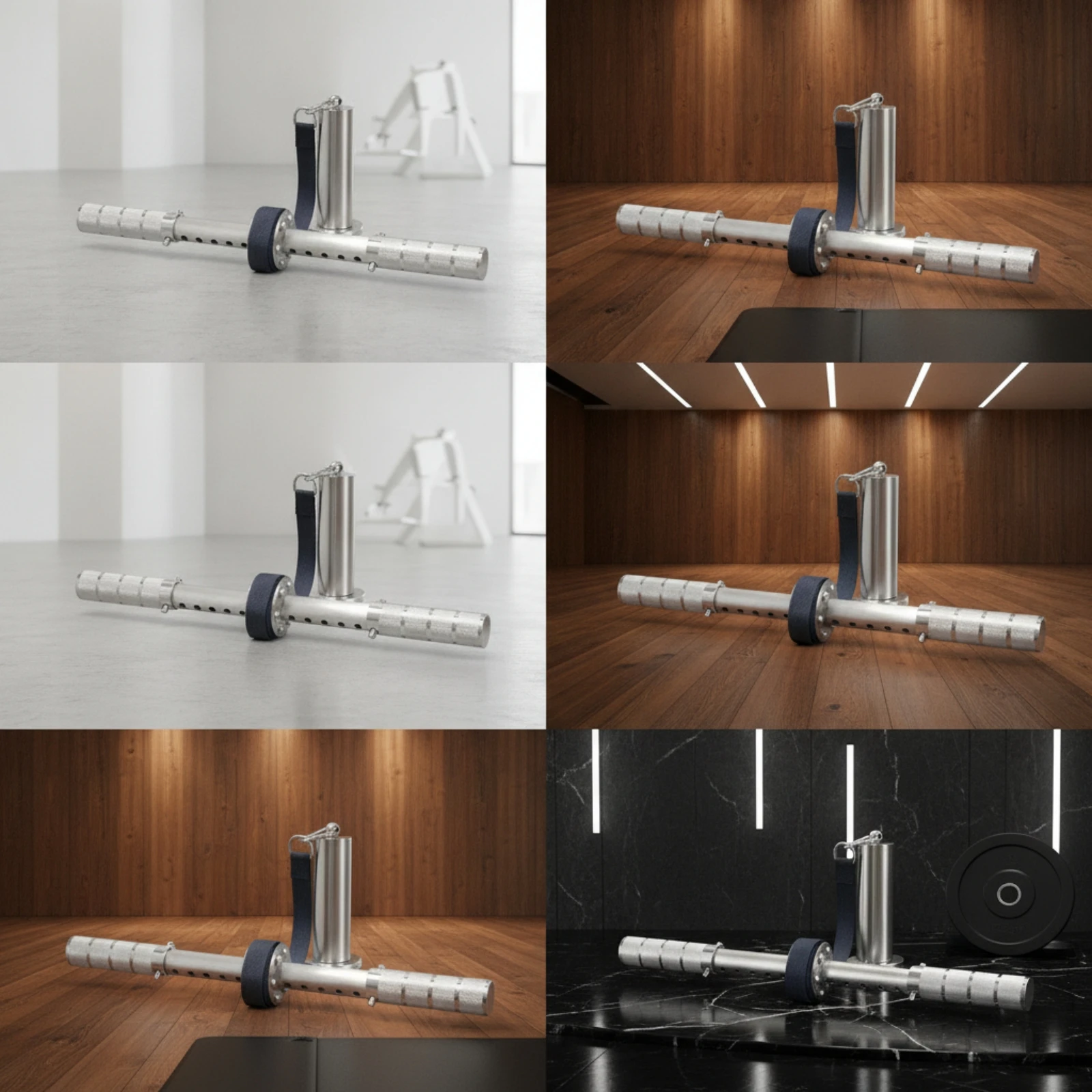 Wrist Roller with Strap Knurled Wrist and Forearm Roller Exercise Tool Ultra-Strong for Climbers, Home Gym
