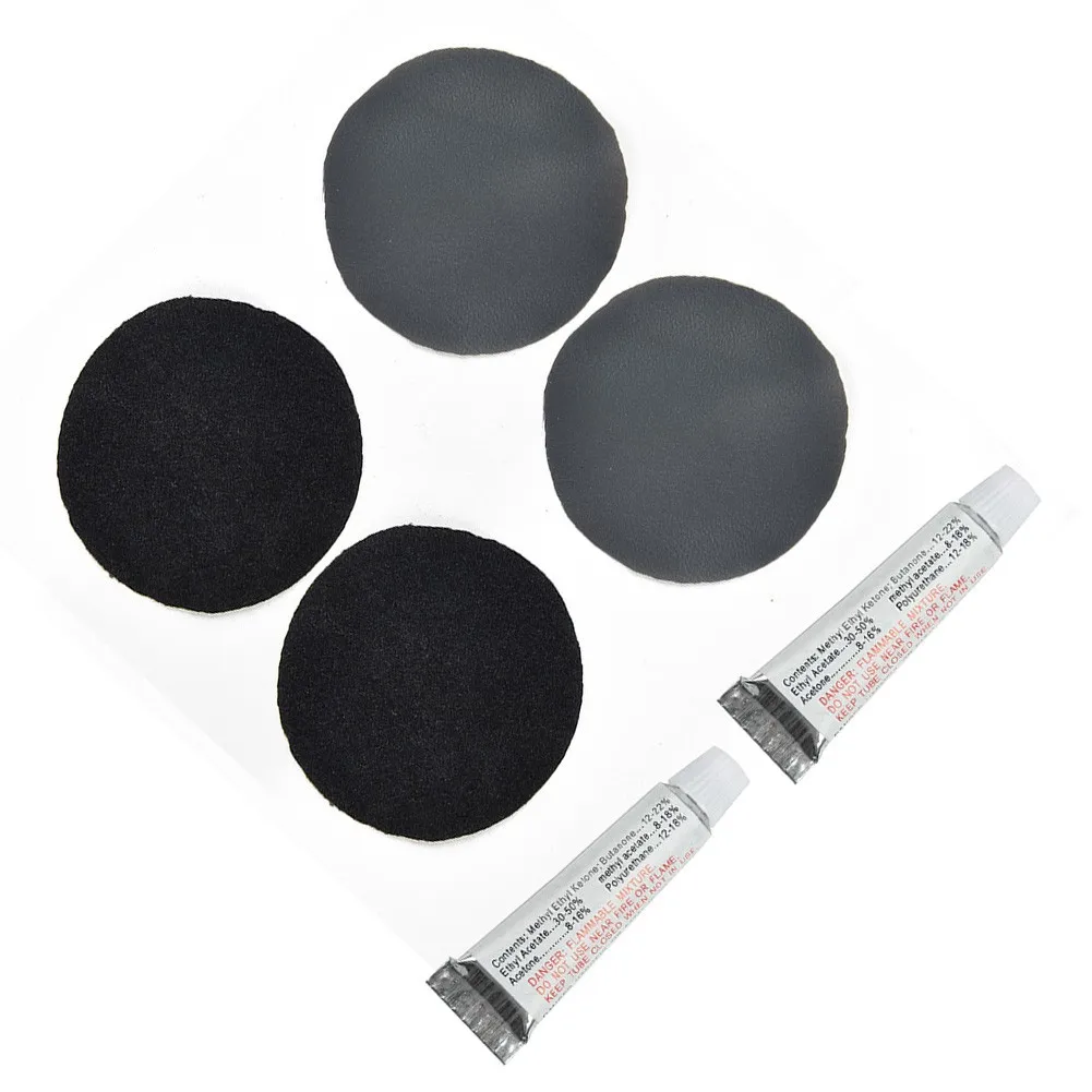 2 Set PVC Inflating Air Bed Boat Sofa Repair Kit Inflating Air Bed Boat Bench Swimming Circle Kayak Repair Patches