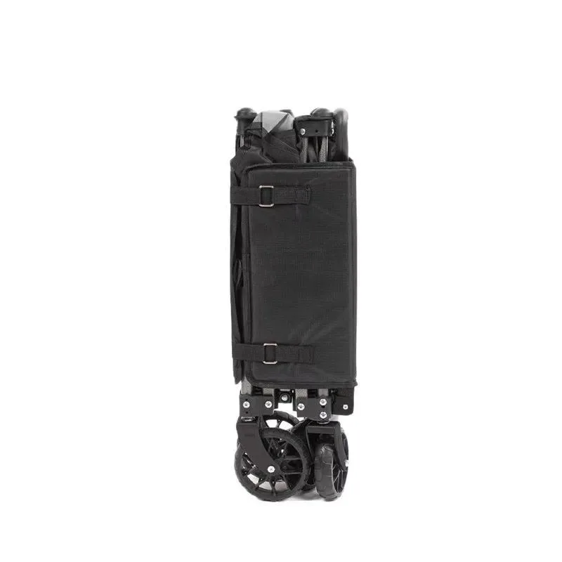 Foldable Outdoor Camping Trolley Four Wheel Beach Shopping Cart