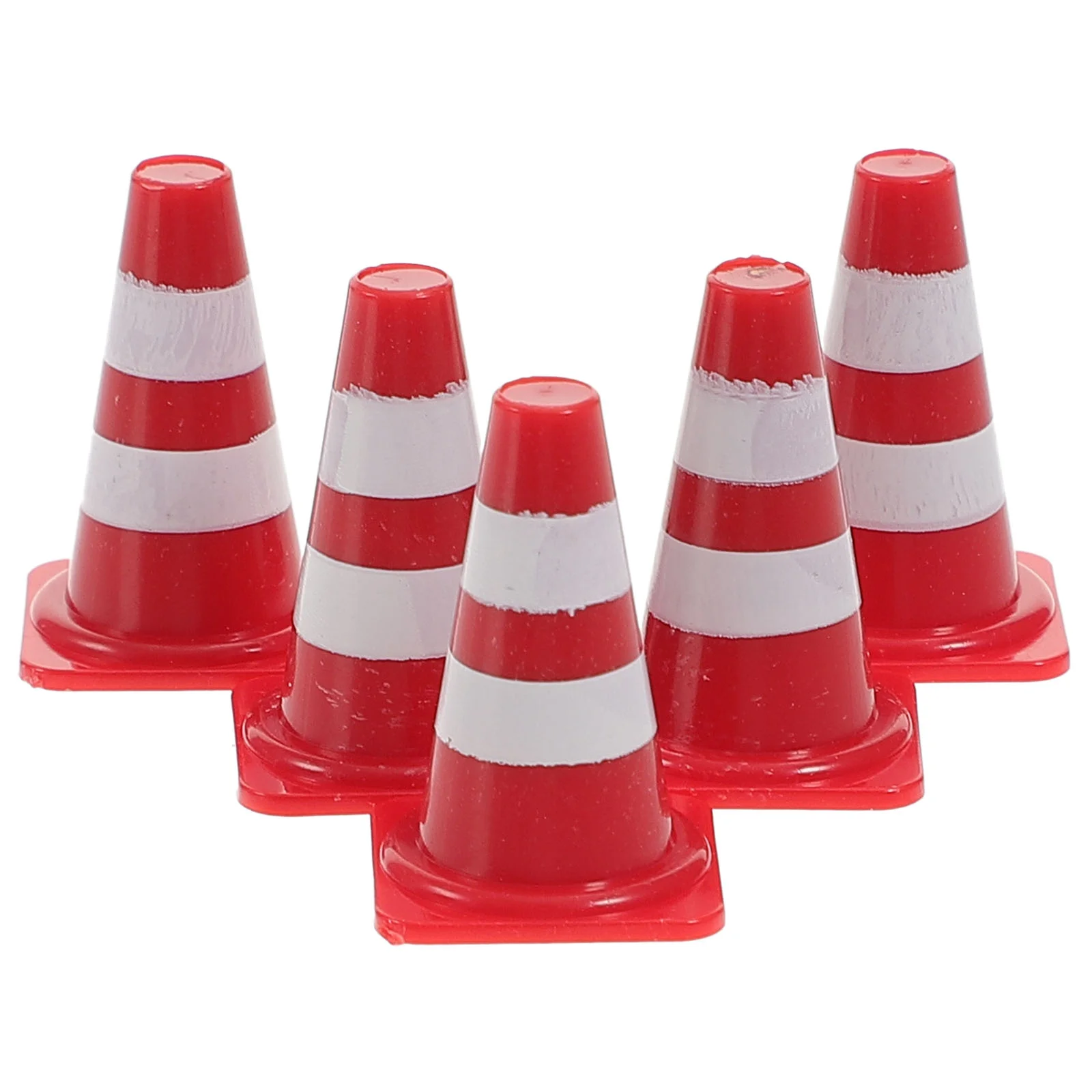 

30 Pcs Traffic Sign Cones Simulation Props for Kids Educational Toy Roadblocks Mini Road Traffic Signal Models Improve Safety