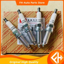 Original 4pcs/lot Original Spark Plug For Chery Tiggo T11 A1 A3 A5 Chery Arrizo 5 1.6l Oem: E4g16-3707110 High Quality