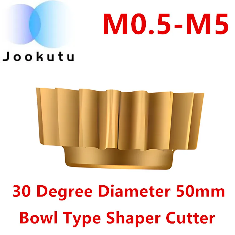 

Diameter 50mm M0.5 M0.6 M0.8 M1 M1.25 M1.5 M1.75 M2 M2.25 M2.5 M2.75 M3 M4 M5 30 Degree Bowl Type Shaper Cutter With Coated