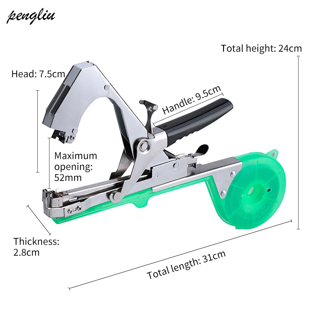 Garden Tools Plants Tying Machine Branch Hand Binding Machine Grape Tape tool Tapener Vegetables Tape Machine Gardening Tools