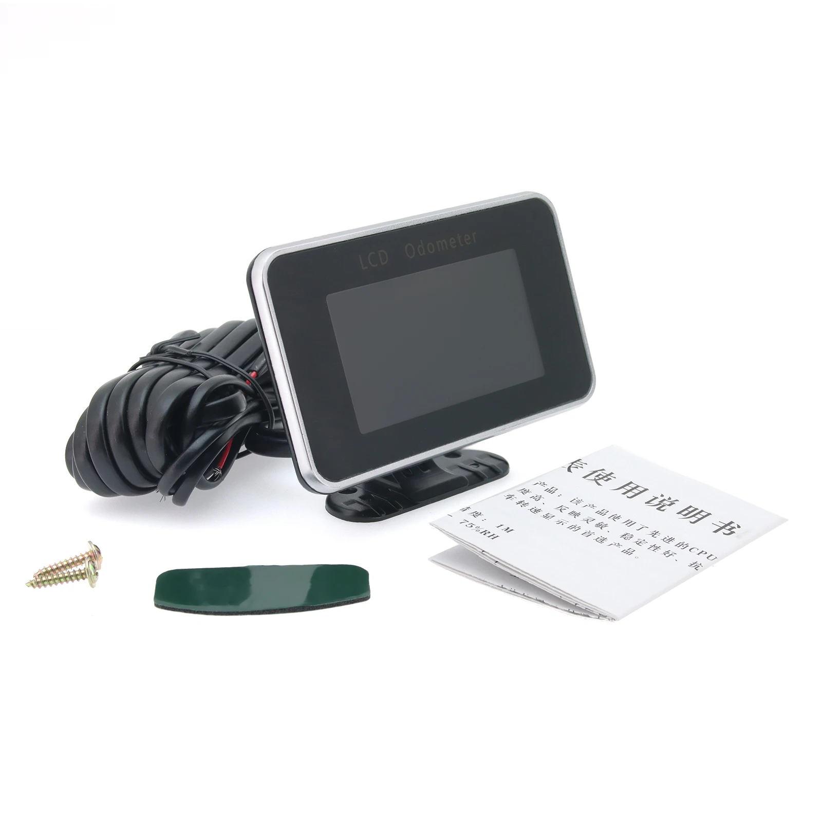 عداد السرعة الرقمي مع إنذار للسيارة ، 2 في 1 ، مقياس السرعة ، عداد المسافات ، المقياس ، شاشات الكريستال السائل ، لوحة العدادات ، شاحنة ، 12 فولت ، 24 فولت #5